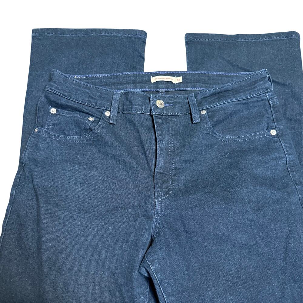 Levi's 725 High Rise Bootcut Jeans, Dark Indigo, Women's Size 32x27